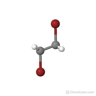 1,2-Dibromoethane Structure - C2H4Br2 - Over 100 million chemical ...