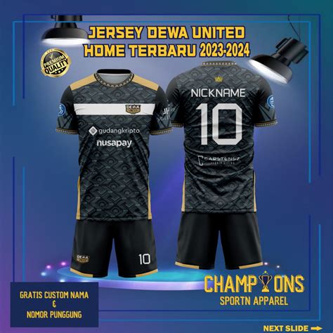 Jual Jersey Klub Dewa United Away Terbaru Liga Indonesia