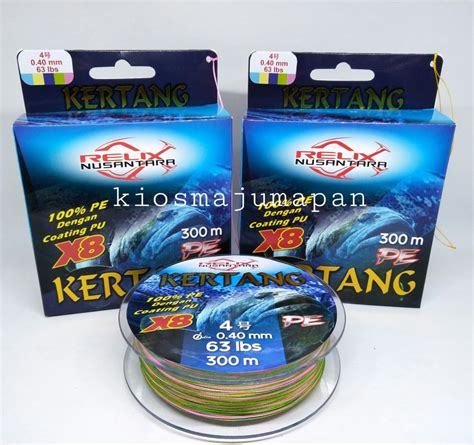 Senar PE 4 Kertang X8 PE 4 300 Meter Tali Pancing Relix Nusantara