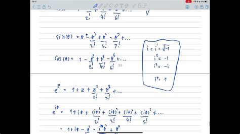 สูตรของออยเลอร์ Eulers Formula และเอกลักษณ์ของออยเลอร์ Eulers