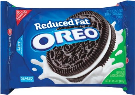 Oreo Reduced Fat Oreo Cookie 143 Ounce Packages Pack Of 4