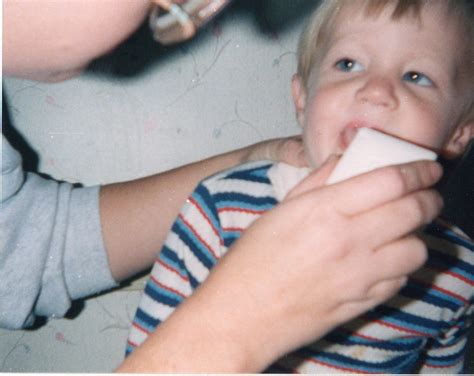 Matthew Getting Mouth Washed Out With Soap I Don T Remembe Flickr