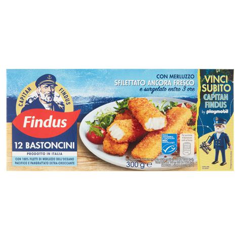 Capitan Findus 12 Bastoncini Di Merluzzo 300 G Conad