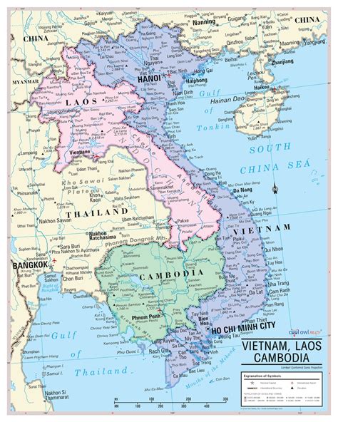 Indochina War Map