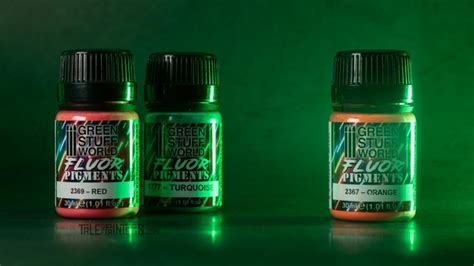 Short Review FLUOR Fluorescent Pigments From Green Stuff World Tale