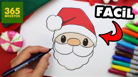 C Mo Dibujar A Pap Noel F Cil En Pasos Trucos Para Colorear