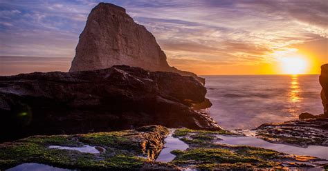 Photographing the Sunset at Panther Beach, Panther Beach