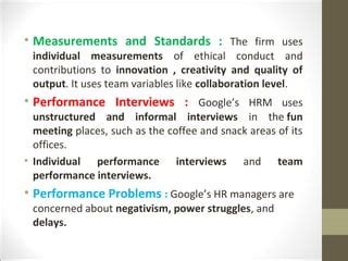 HR FUNCTIONS OF GOOGLE PPT