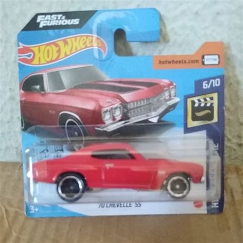 Hotwheels Chevelle Ss Velozes E Furiosos Shopee Brasil