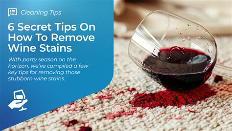 Secret Tips On How To Remove Wine Stains