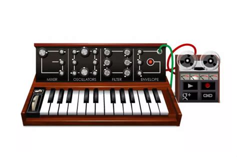 Robert Moog’s Synthesizer Gets a Google Doodle