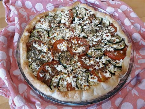 Tarte Courgettes Tomates Feta Moutarde Captain Slip Blog