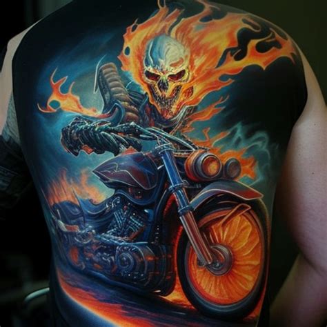 Ghost Rider Tattoo Ideas Tattooclue