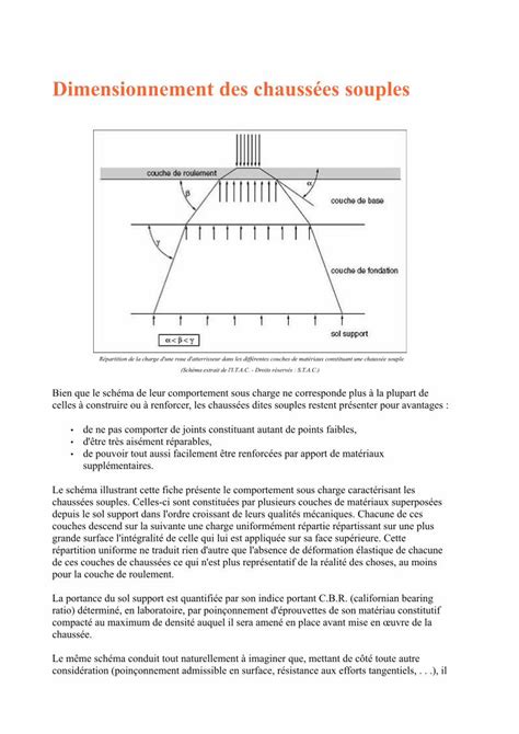 Pdf Dimensionnement Des Chauss Es Souples Planete