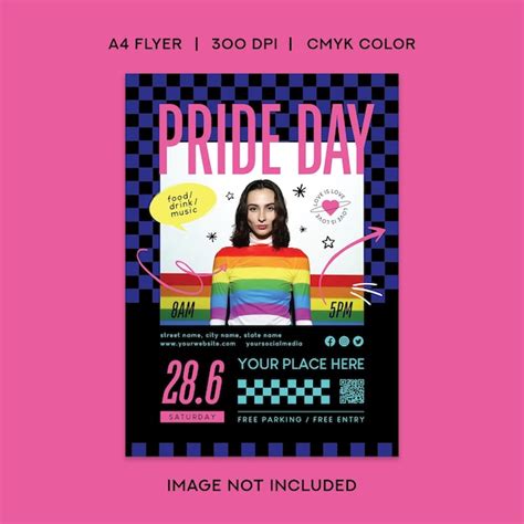 Premium Vector Pride Month Flyer