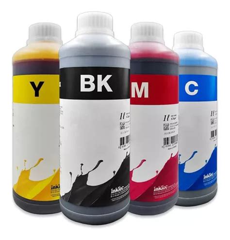 4 Litros De Tinta Inktec Para Epson Dye L120 L210 L300 L355 L555