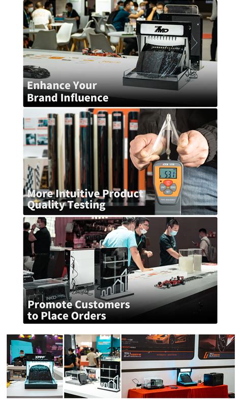 7mo Professional Tempered Glass Model Display Set for Car Window Tint