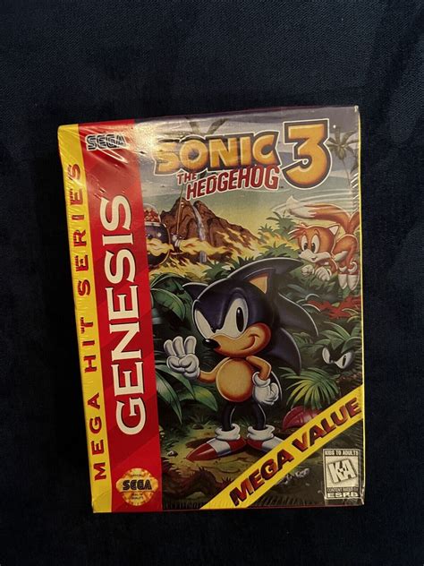 Sonic The Hedgehog 3 Sega Genesis 1994 For Sale Online EBay