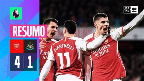 Resumo Arsenal Newcastle Premier League Youtube