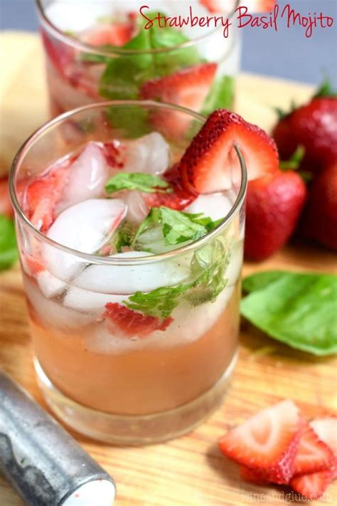 This Strawberry Basil Mojito Is Made The Same Way You Make A Mojito