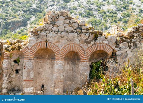 Olympos Ancient Site Antalya Turkey Stock Photo Image Of Landmark