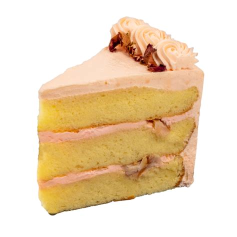 Lychee Rose Cake Slice Bakery Brera