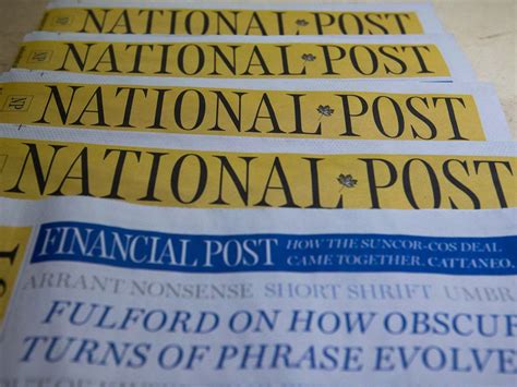 Note to readers: National Post shifts to Tuesday to Saturday print publication | National Post