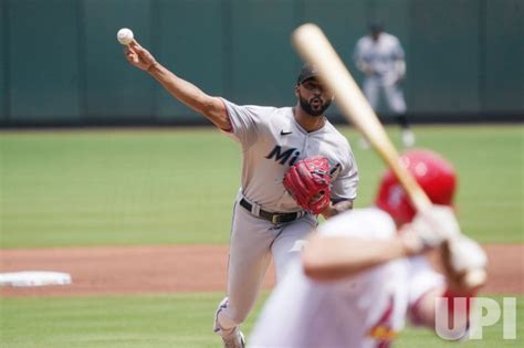 Photo: Miami Marlins Starting Pitcher Sandy Alcantara - SLP2023071908 ...