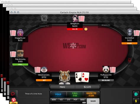 WSOP | Software Settings Overview