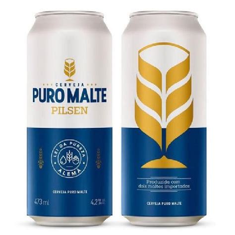 Cerveja Puro Malte Pilsen Ml All Shopping Das Bebidas