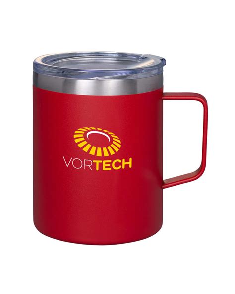 12oz Vacuum Insulated Coffee Mug With Handle Aluminum And Stainless Steel