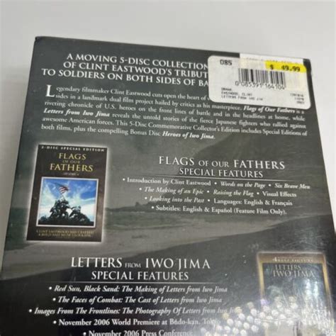 Buy Letters From Iwo Jima Flags Of Our Fathers Disc Set