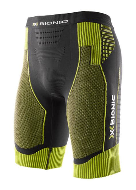 Effektor Running Power Pants Short Men Black Yellowgreen Premiumsport