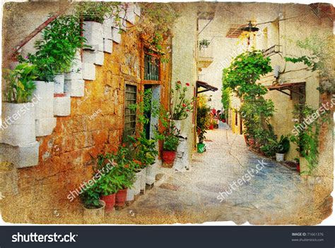 7123 Greek Courtyard Images Stock Photos And Vectors Shutterstock