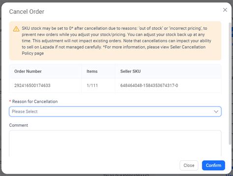 How Do I Cancel An Order Lazada Seller Center