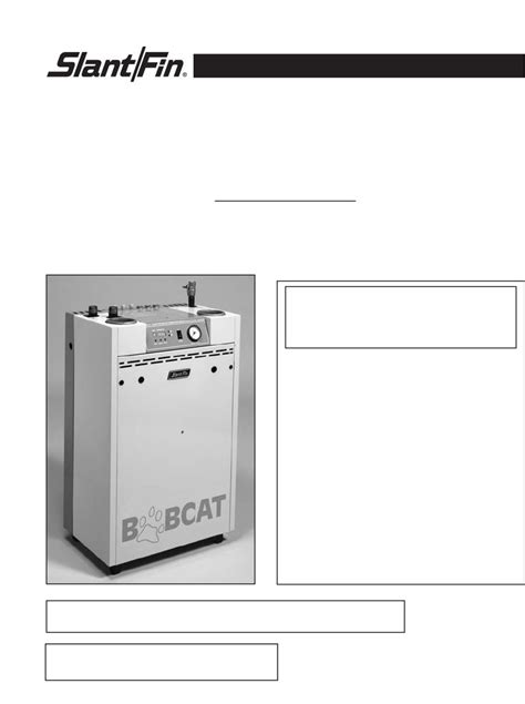 Slant Fin Boiler B 120a User S Guide Locker Storage User Guide Boiler