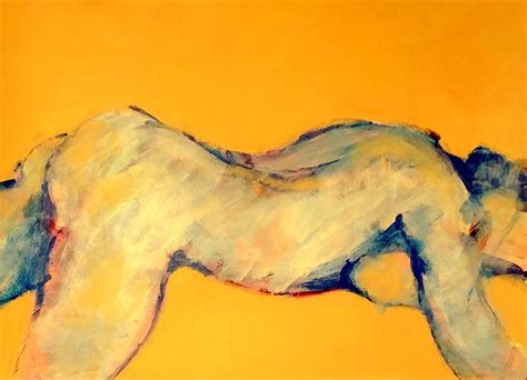 Artistic Nude Figure Study Artwork By Artist Robert Mace Bent At Model