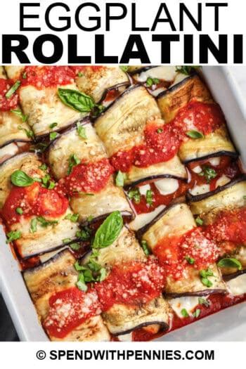 Eggplant Rollatini Low Carb Spend With Pennies