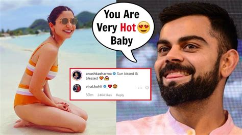 Virat Kohli Priceless Reaction On Anushka Sharma Vacation Photos 😍😍