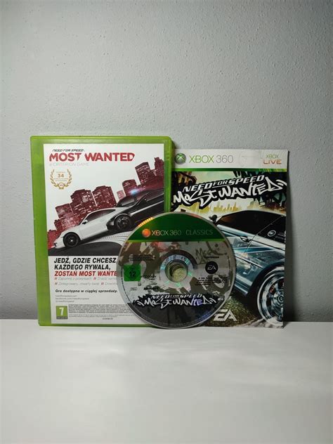 Need For Speed Most Wanted 2005 Nfs Mw Bdb Gra Xbox 360 Nowy