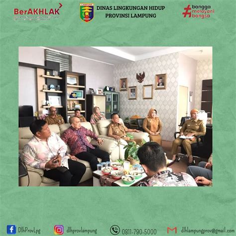 Dinas Lingkungan Hidup Provinsi Lampung Melaksanakan Rapat Persiapan