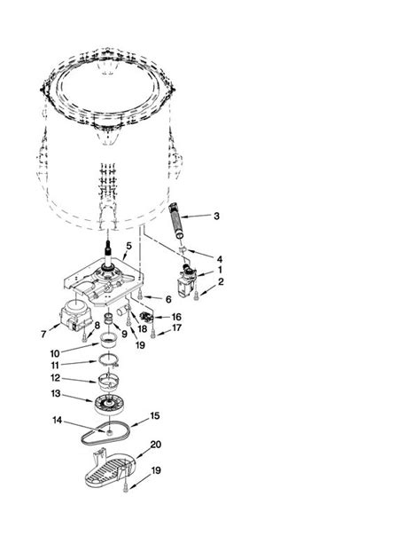 Kenmore Washer Model 110 Parts Diagram