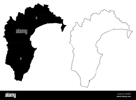 Hawkes Bay Region Regions Of New Zealand North Island Map Vector