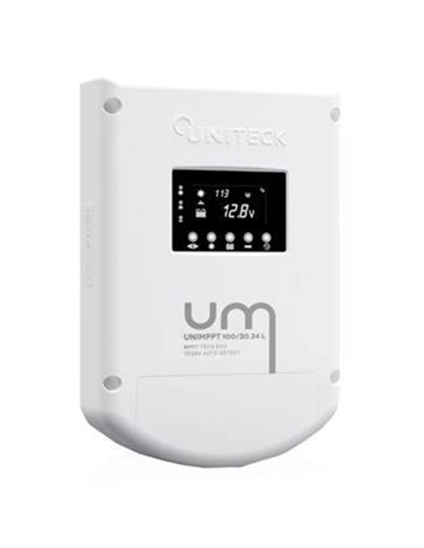 Régulateur De Charge Solaire Mppt 12 24v 30a Lcd UNIMPPT 100 30