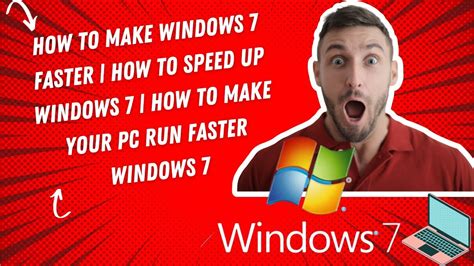 How To Make Windows Faster How To Speed Up Windows How To Make