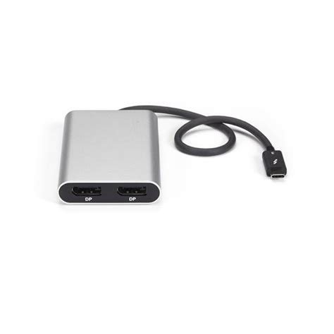 Thunderbolt 3 to Dual DisplayPort Adapter - 4K, 60 Hz | Video ...