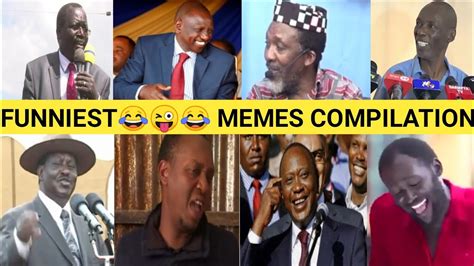 Best Memes 😂😂🙌compilation Ft Uhuru Lonyangapuo Ruto Raila Shiti