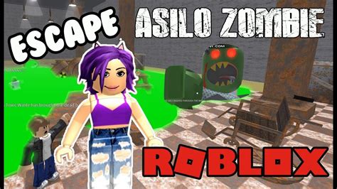 Escape Del Asilo Zombie En Roblox Escape The Zombie Asylum Obby En