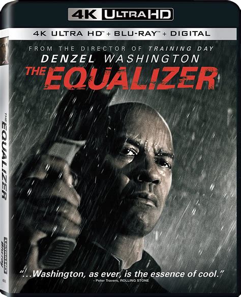 Amazon The Equalizer Blu Ray 4K UHD Denzel Washington