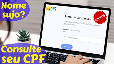 Como Saber Se Seu Nome Est No Spc Veja Como Consultar Gr Tis Pelo Cpf